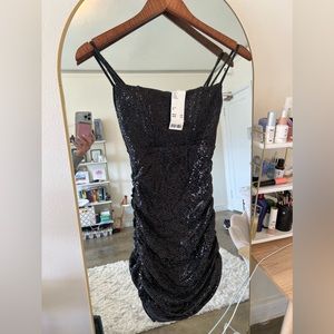 Urban Outfitters Sequin Mini Dress TAGS ON XS